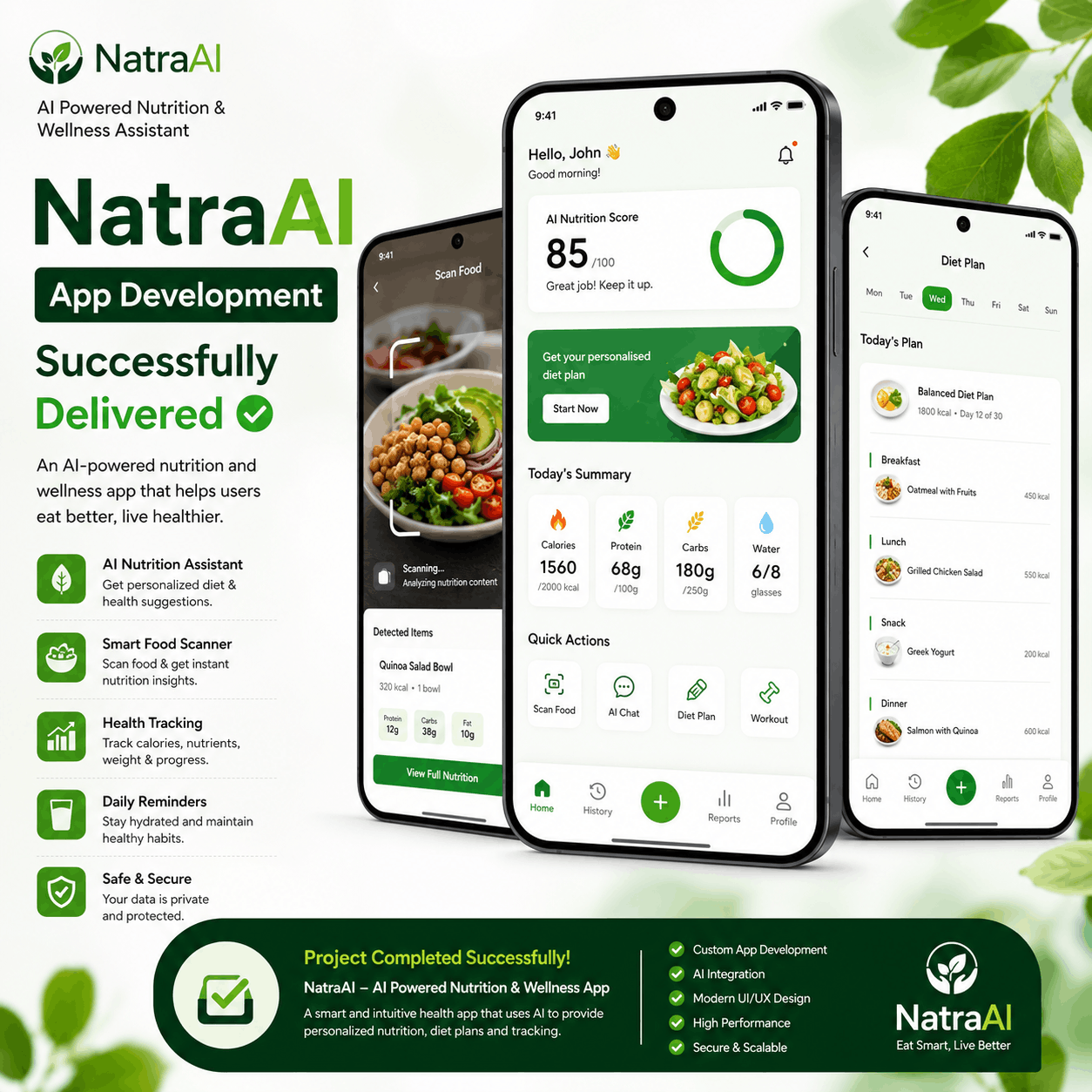 NutraAICalorie App