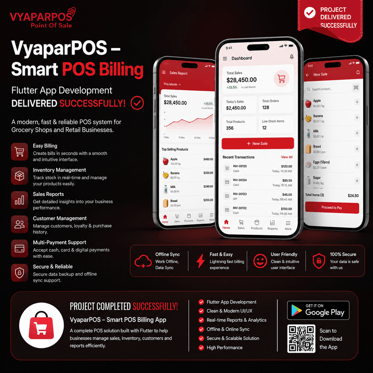 VyaparPOS – Smart POS Billing