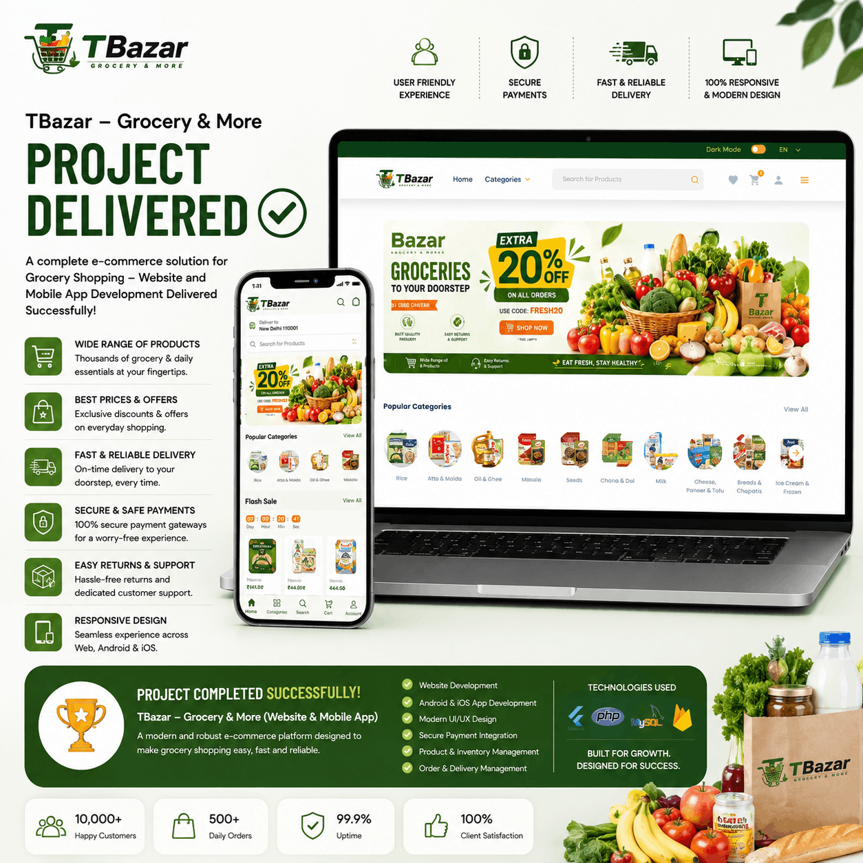 TBazar - Grocery & More